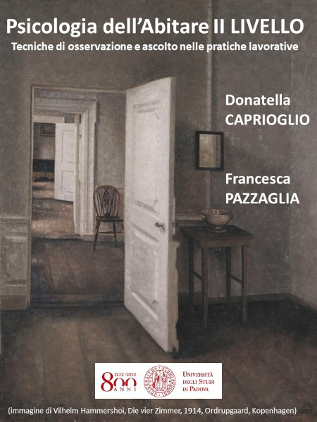 Psicologia dell’Abitare II LIVELLO - Tecniche di osservazione e ascolto nelle pratiche lavorative