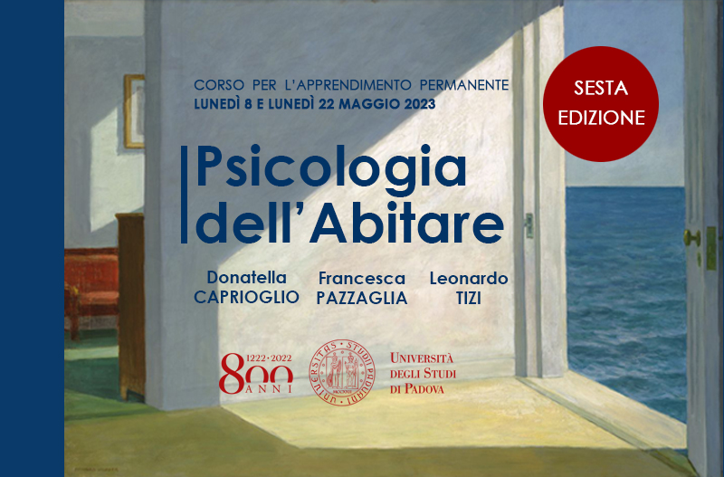 Psicologia dell’abitare VI edizione