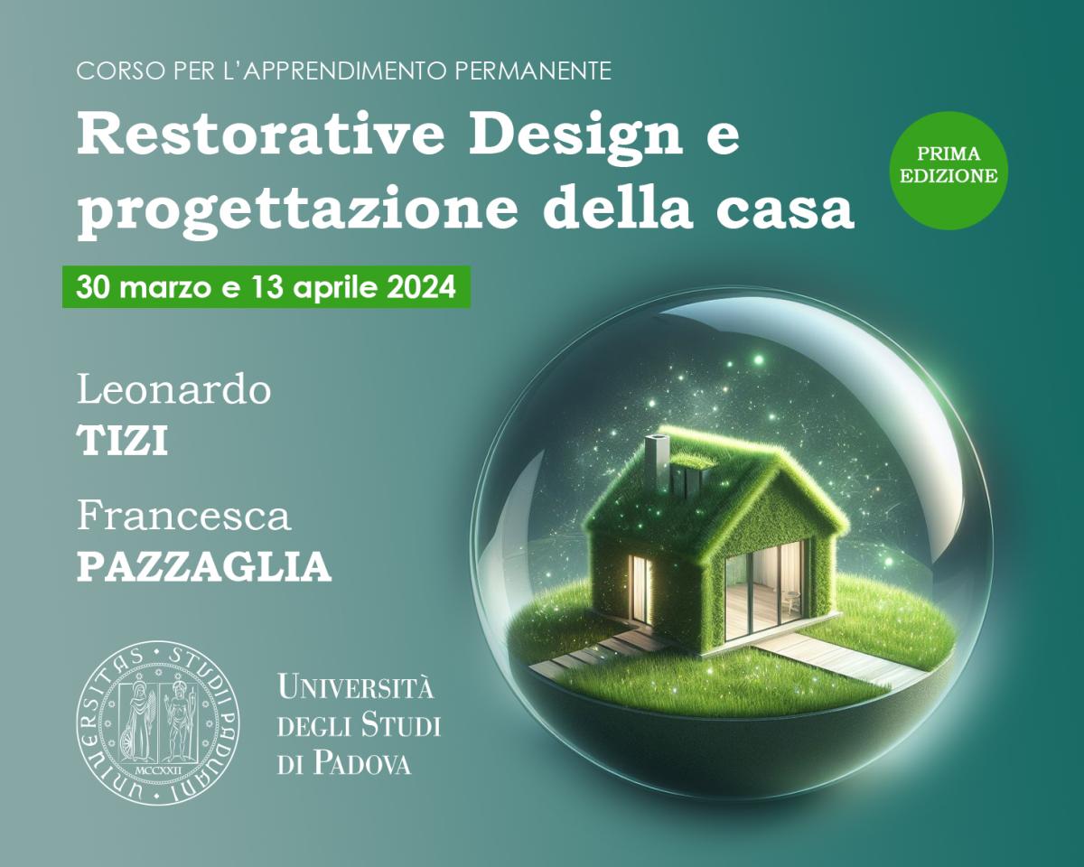 Restorative design e progettazione della casa - I edizione